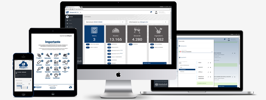 Allergeni.EU, l'innovativa soluzione in Cloud di Confcommercio per gestire menù e ricette sicure Allergeni.EU, l'innovativa soluzione in Cloud di Confcommercio per gestire menù e ricette sicure
